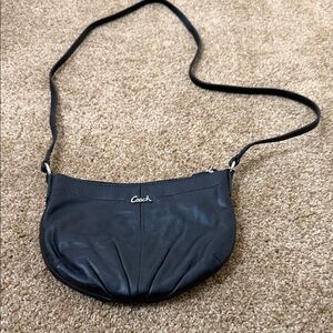 Coach Midnight Leather Crossbody Bag